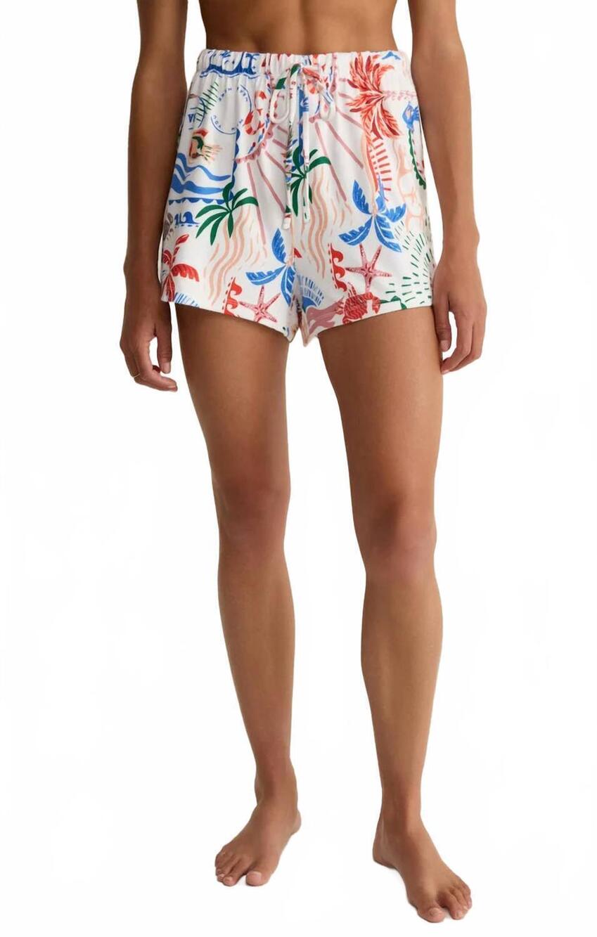 NEW Z SUPPLY soleil short in floral